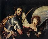 St Maurice and the Angel by Bernardo Strozzi